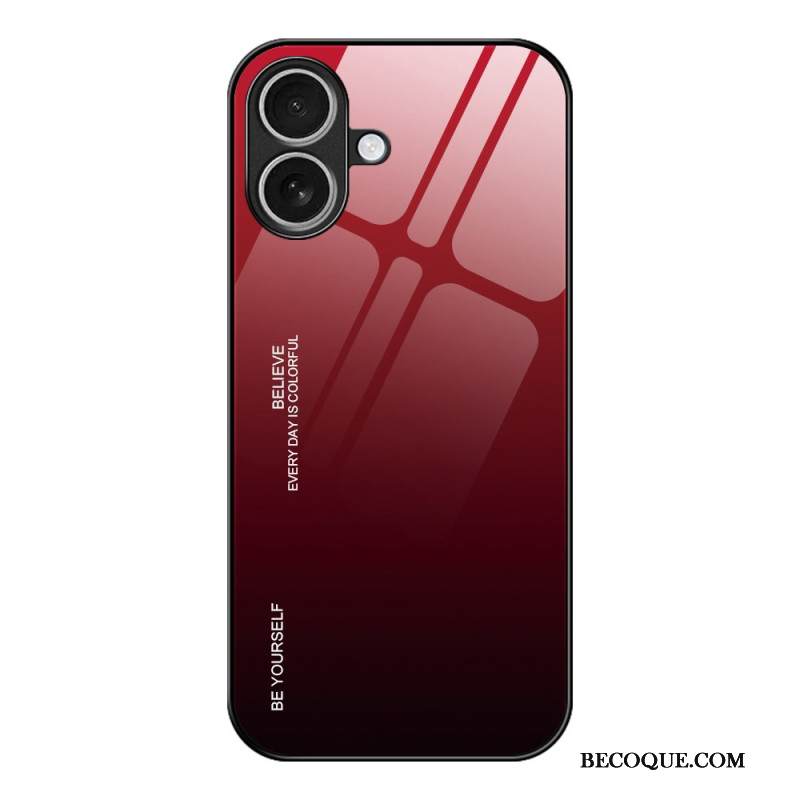 Puhelinkuoret iPhone 17 Ole Oma Itsesi Karkaistulla Lasilla