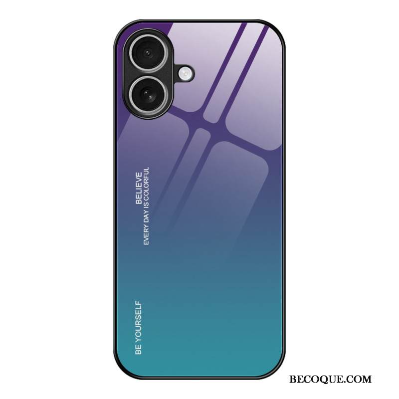 Puhelinkuoret iPhone 17 Ole Oma Itsesi Karkaistulla Lasilla