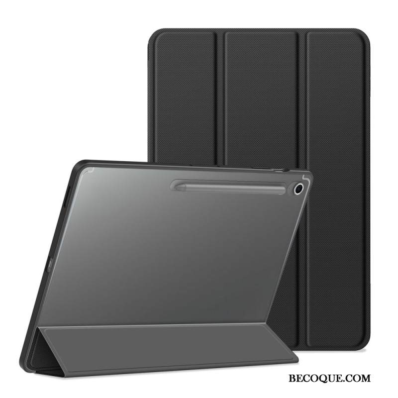 Samsung Galaxy Tab S10 Fe Plus Kolmipaneelinen Läpinäkyvä Takaosa