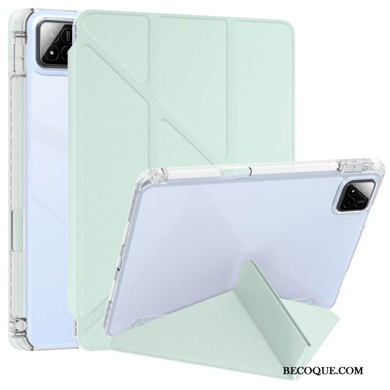 Xiaomi Pad 7 / 7 Pro Keinonahkaa Origami-suojalla