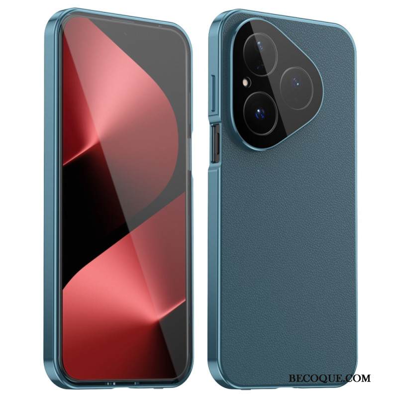 Case Huawei Pura 80 Puhelinkuoret Nahkakuviointi Ja Karkaistusta Lasista Valmistettu Näytönsuoja