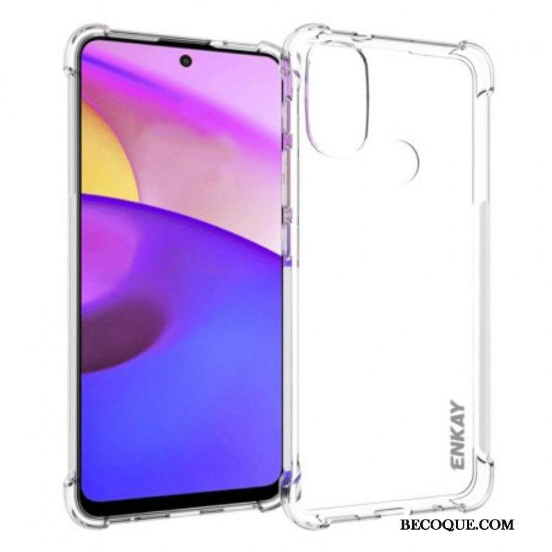 Case Moto E40 / E30 / E20 Läpinäkyvä Enkay