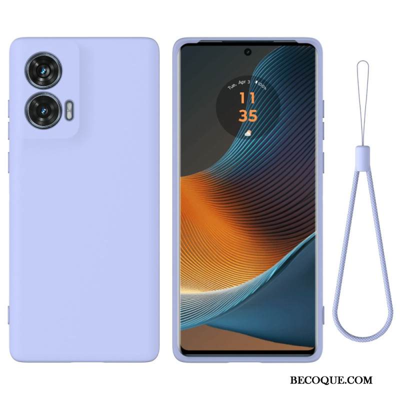 Case Motorola Edge 50 Fusion Puhelinkuoret Nestemäinen Silikonihihna Case Motorola Edge 50 Fusion Puhelinkuoret Nestemäinen Silikonihihna