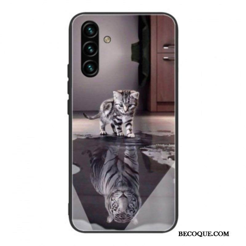 Case Samsung Galaxy A13 5G / A04s Karkaistu Lasi Ernest Tiikeri