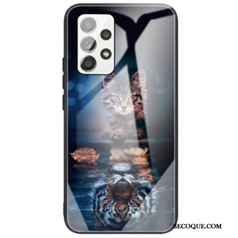 Case Samsung Galaxy A53 5G My Tiger Tempered Glass