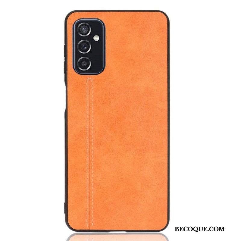 Case Samsung Galaxy M52 5G Keinonahkaa Putkilla