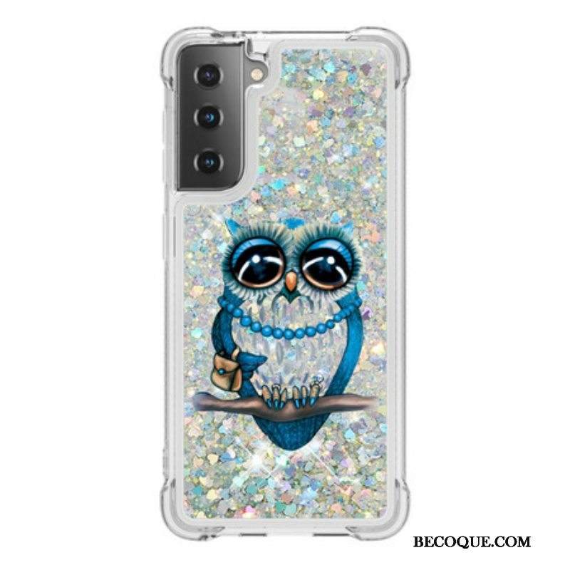 Case Samsung Galaxy S21 5G Neiti Owl Sequins