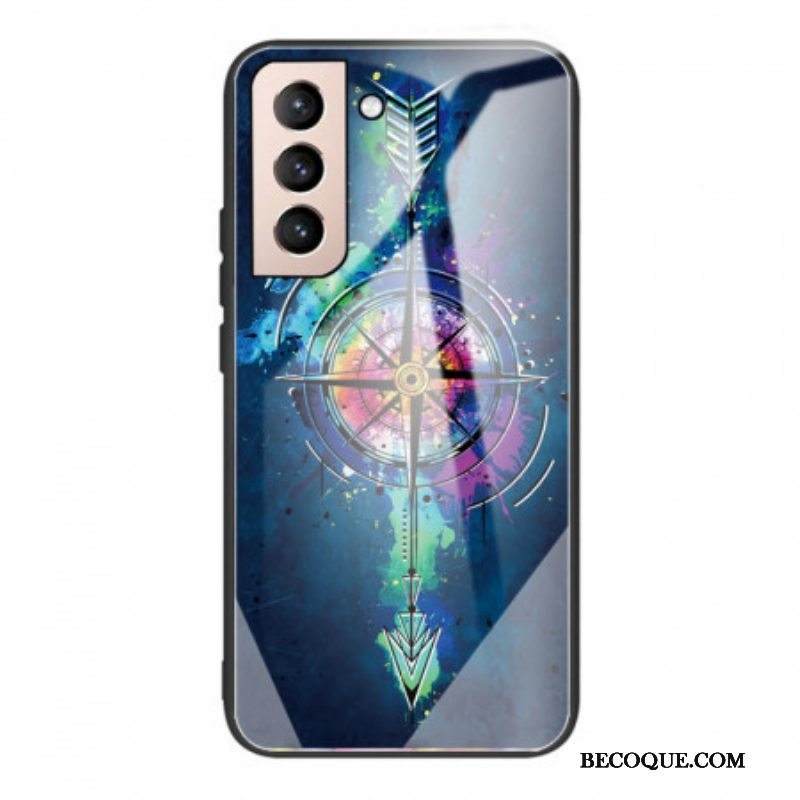 Case Samsung Galaxy S22 Plus 5G Karkaistu Lasi Nuoli