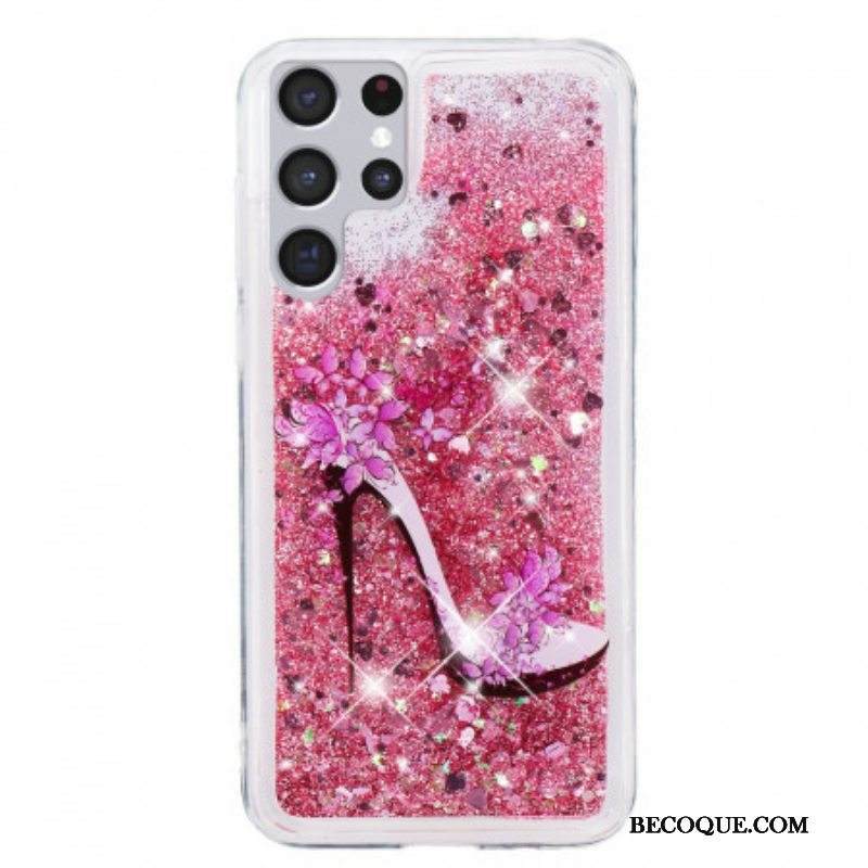 Case Samsung Galaxy S22 Ultra 5G Glitteripumppu