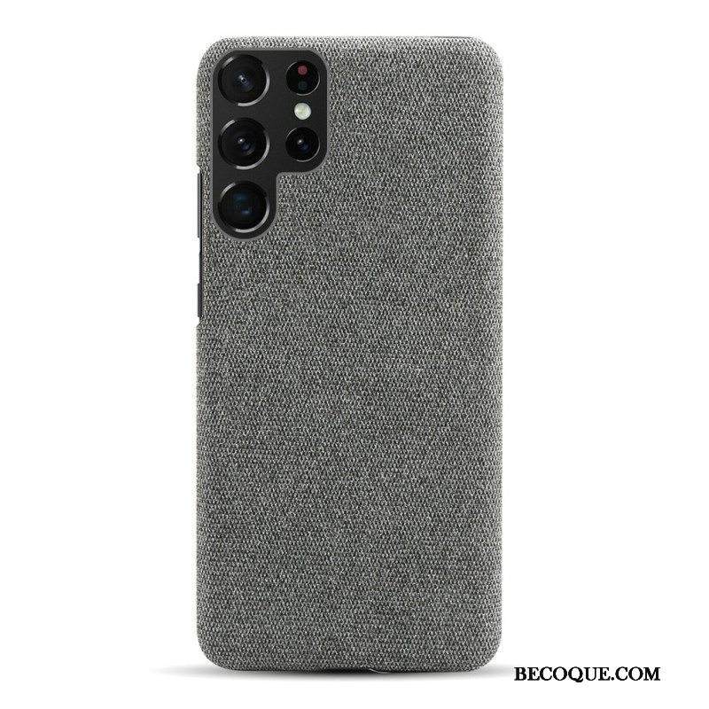 Case Samsung Galaxy S22 Ultra 5G Texture Fabric Ksq