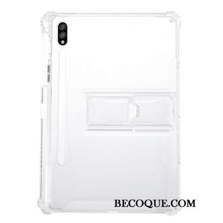Case Samsung Galaxy Tab S10 Fe Puhelinkuoret Läpinäkyvä Jalusta