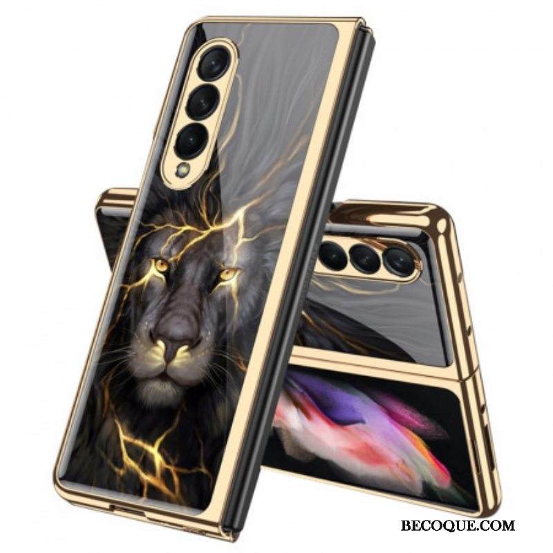 Case Samsung Galaxy Z Fold 3 5G Karkaistu Lasileijona Gkk