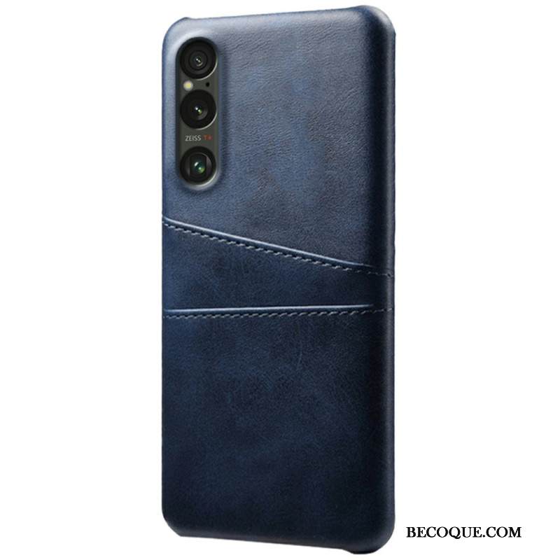 Case Sony Xperia 1 Vii Puhelinkuoret Nahkaefektikorttikotelo
