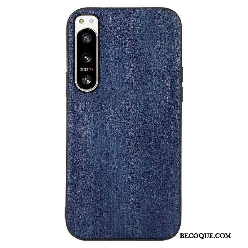 Case Sony Xperia 5 IV Teksturoitu Keinonahka
