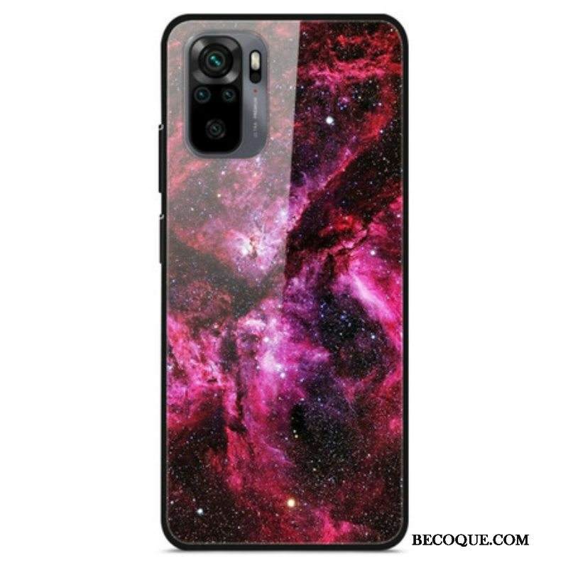 Case Xiaomi Redmi Note 10 / 10S Pink Tempered Glass