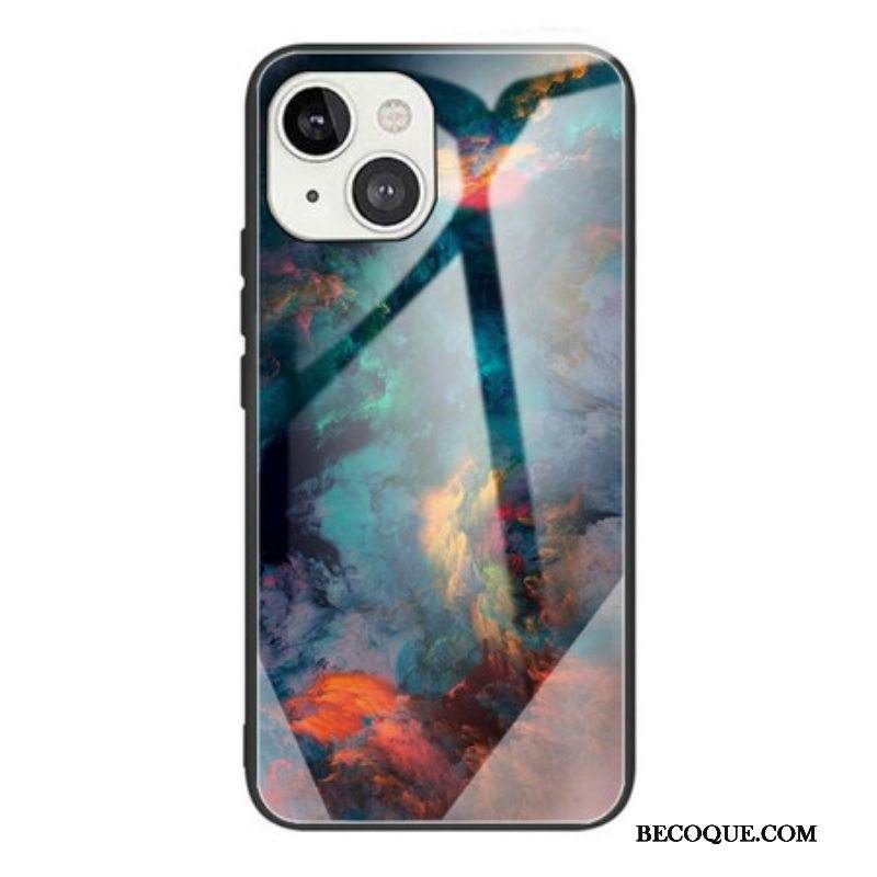 Case iPhone 13 Mini Sky Karkaistu Lasi