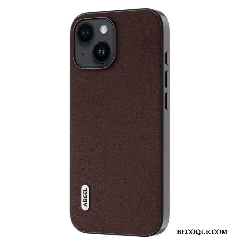 Case iPhone 15 Plus Aitoa Nappanahkaa Abeel