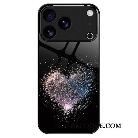 Case iPhone 17 Pro Max Puhelinkuoret Sydänkuvioinen Karkaistu Lasi