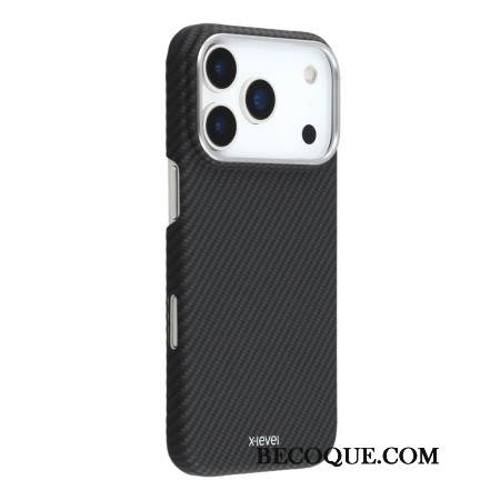 Case iPhone 17 Pro Max Puhelinkuoret X-level Hiilikuvio