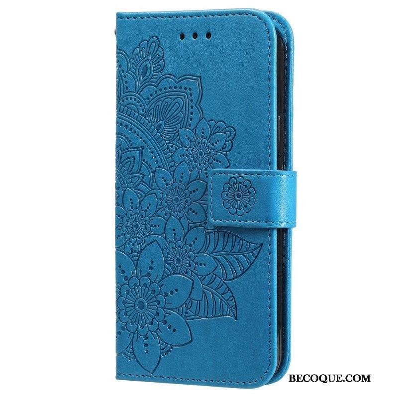 Flip Case Samsung Galaxy M52 5G Mandala Kukat