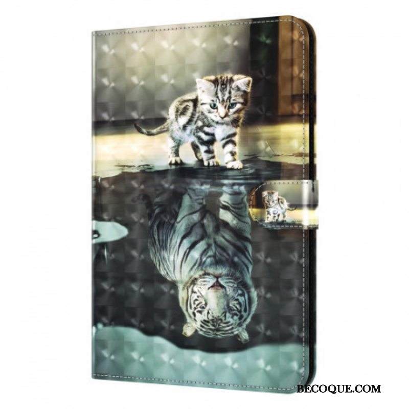 Flip Case Samsung Galaxy Tab A8 (2021) Light Spot Kissan Unelma