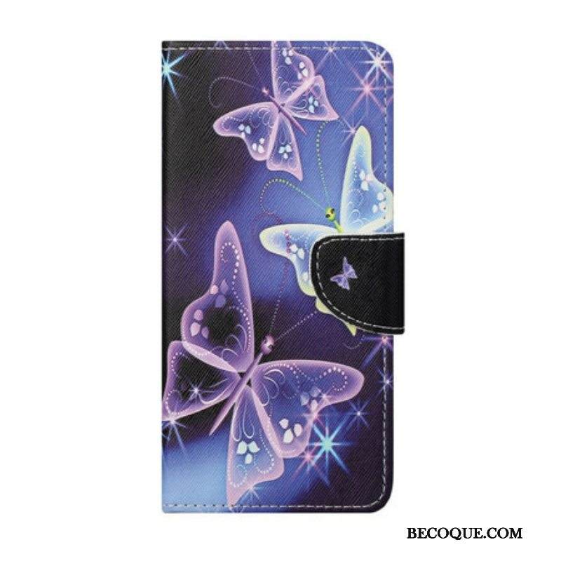 Flip Case iPhone 13 Pro Max Modernit Perhoset