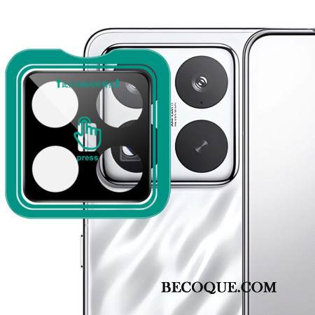 Karkaistusta Lasista Valmistettu Linssisuoja Xiaomi 15 Prolle Itsesäätyvällä Kehyksellä