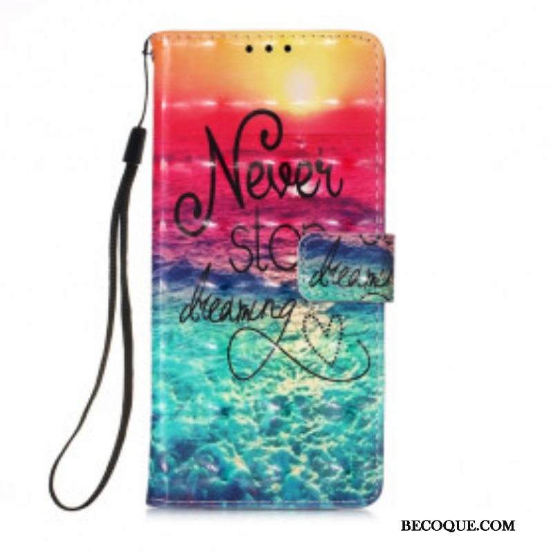 Kotelot Moto G50 Älä Koskaan Lopeta Unelmoimista