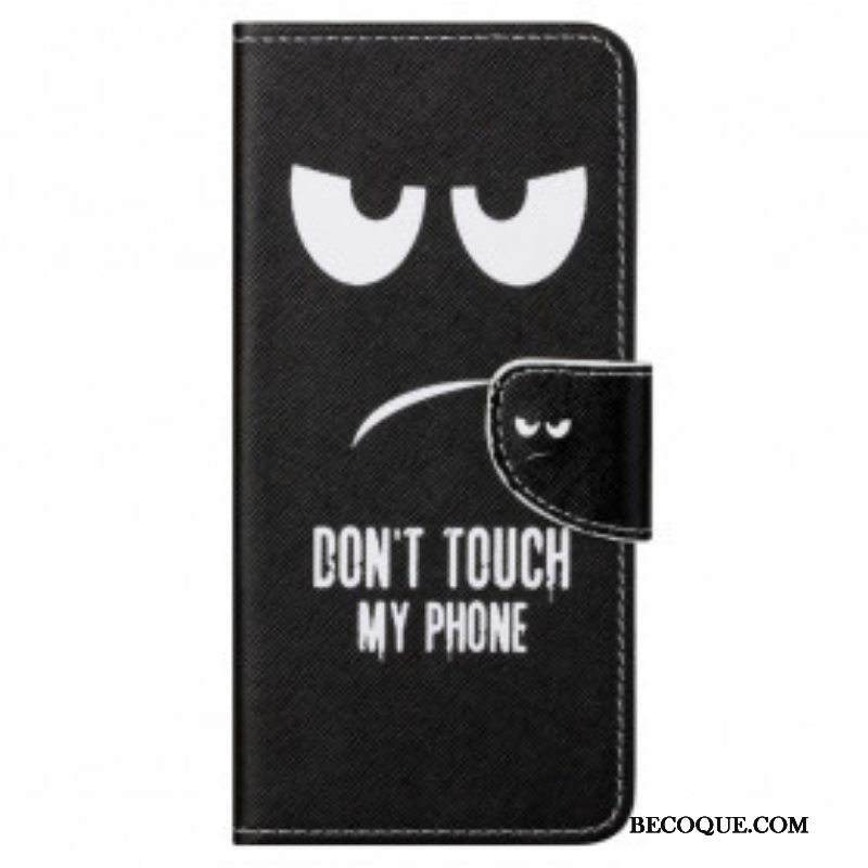 Kotelot Motorola Edge 20 Pro Älä Koske Puhelimeeni