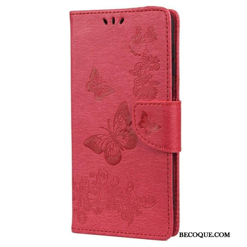 Kotelot Samsung Galaxy A13 5G / A04s Suojaketju Kuori Upeat Hihnaperhoset