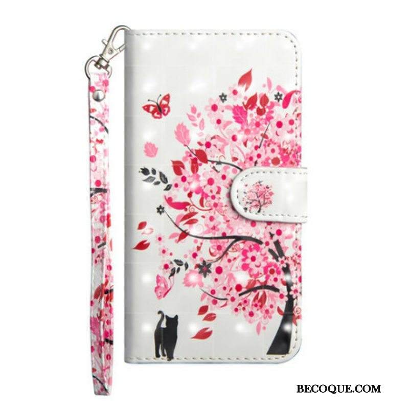 Kotelot Samsung Galaxy A42 5G Vaaleanpunainen Puu