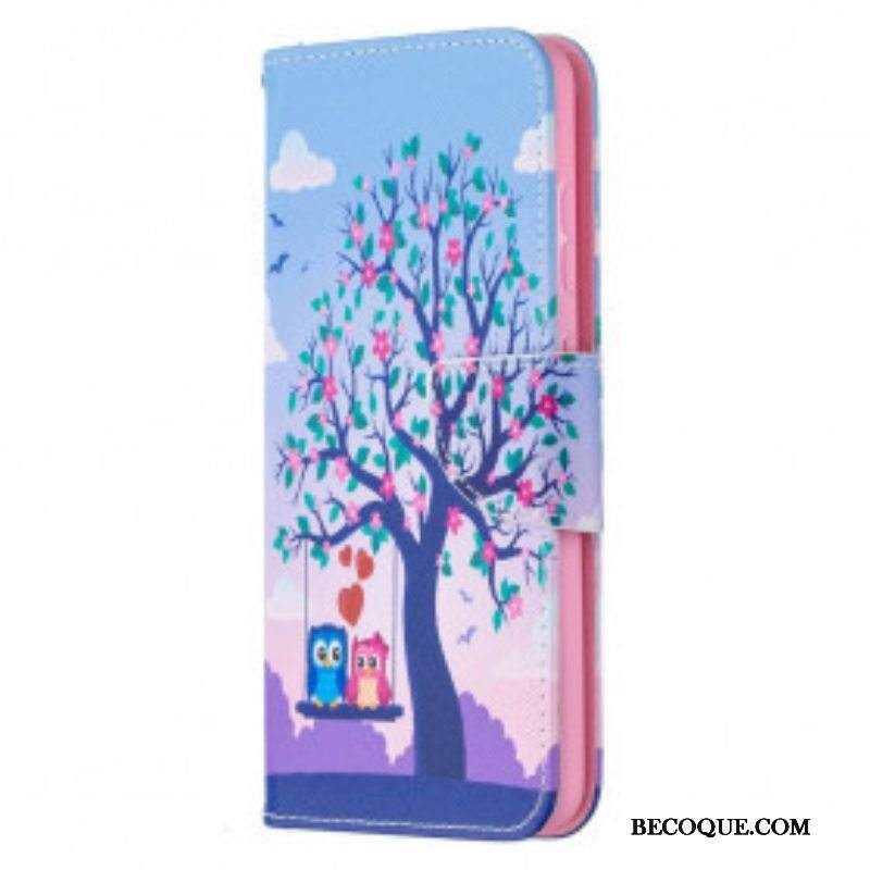 Kotelot Samsung Galaxy A52 4G / A52 5G / A52s 5G Pöllöt Swingissä