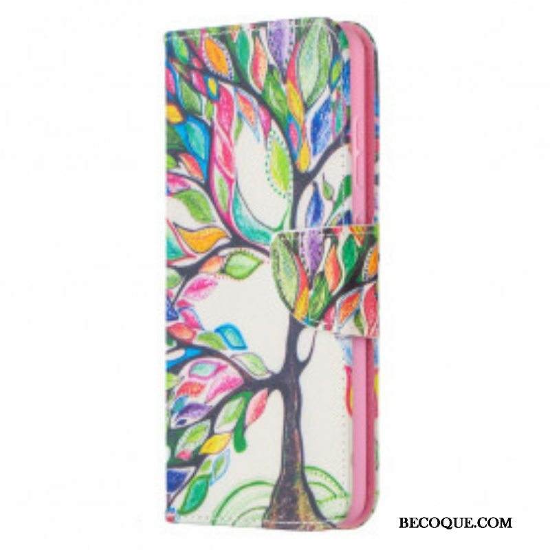 Kotelot Samsung Galaxy A52 4G / A52 5G / A52s 5G Värikäs Puu