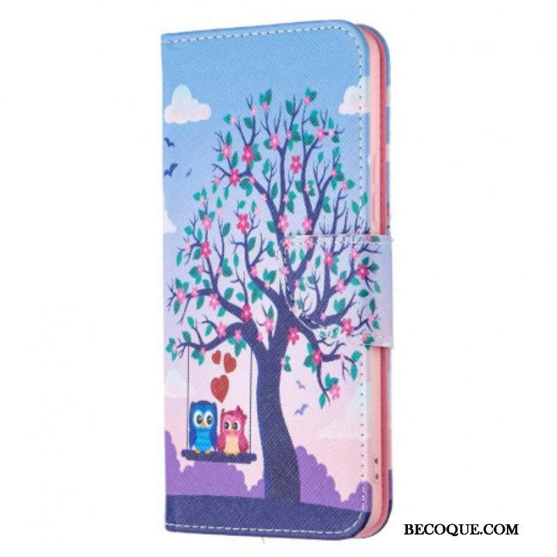 Kotelot Samsung Galaxy A53 5G Pöllöt Keinussa