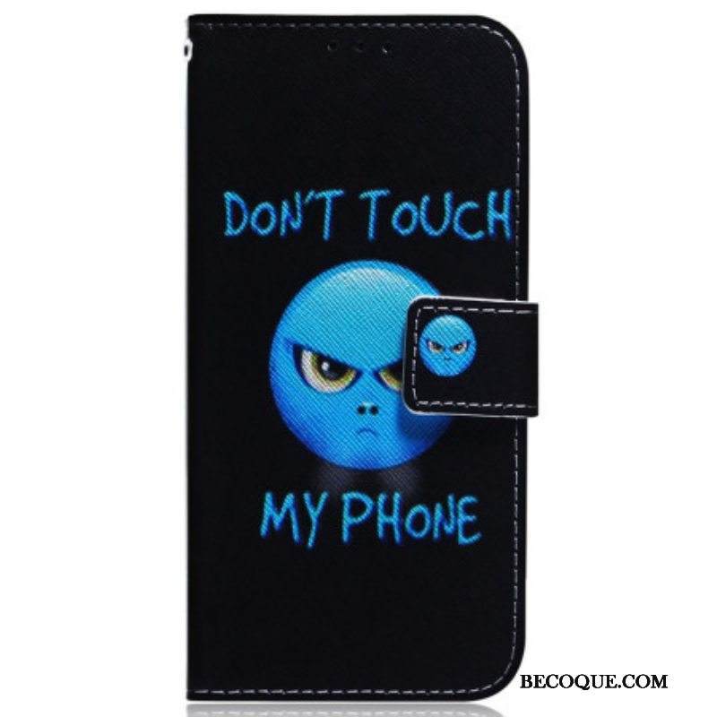 Kotelot Samsung Galaxy A54 5G Emoji Älä Koske Puhelimeeni