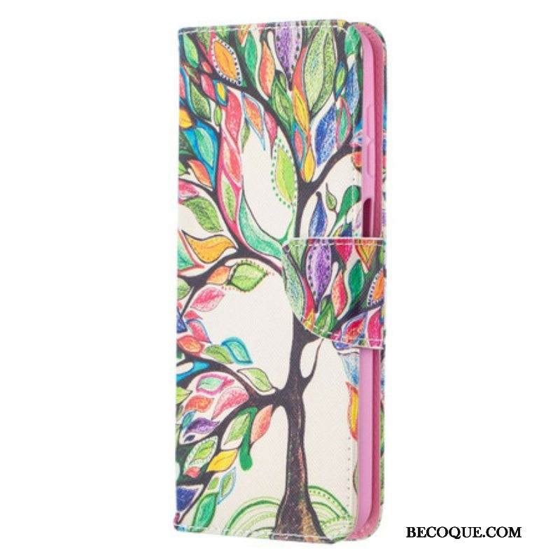 Kotelot Samsung Galaxy M12 / A12 Värikäs Puu