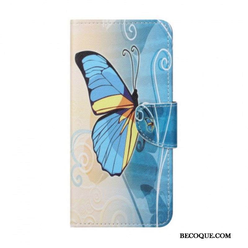 Kotelot Samsung Galaxy M23 5G Kuninkaallinen Perhonen