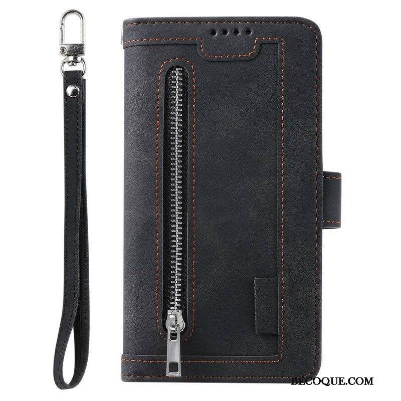 Kotelot Samsung Galaxy S20 Plus / S20 Plus 5G Vahvistetut Muodot Vetoketjullinen Tasku