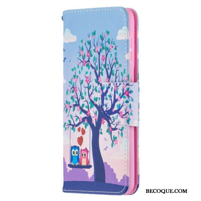 Kotelot Samsung Galaxy S21 5G Pöllöt Swingissä