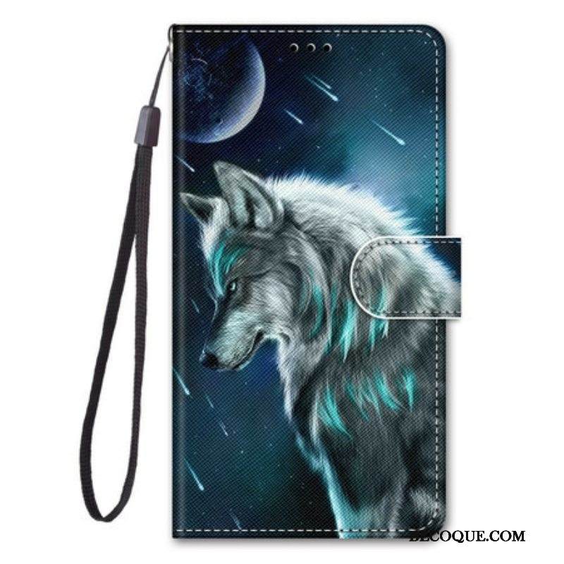 Kotelot Samsung Galaxy S21 5G Susi Tähtisateen Alla