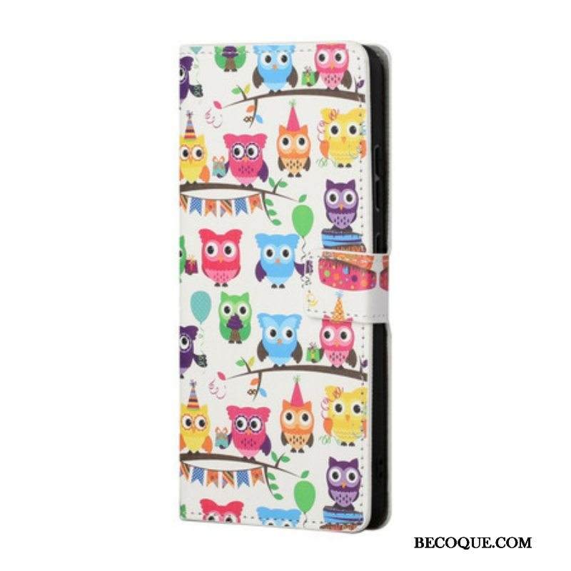 Kotelot Samsung Galaxy S21 5G Useita Pöllöjä