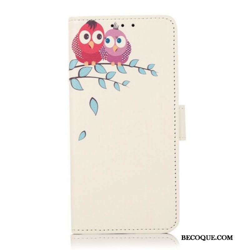 Kotelot Samsung Galaxy S21 FE Pöllöpari Puussa