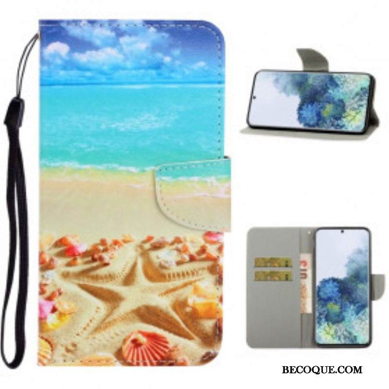 Kotelot Samsung Galaxy S21 Ultra 5G Teksturoitu Keinonahka