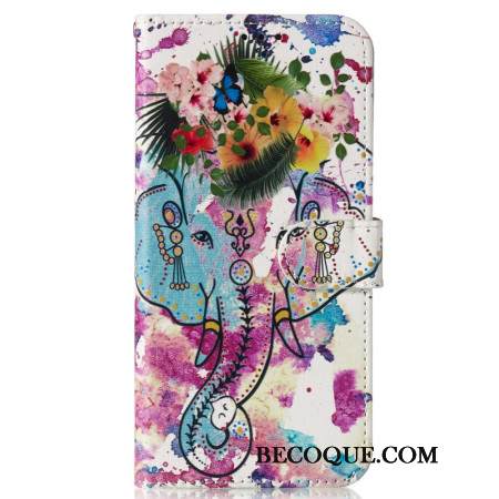 Kotelot Samsung Galaxy S24 Fe Puhelinkuoret Kukka Ja Norsu Kotelot Samsung Galaxy S24 Fe Puhelinkuoret Kukka Ja Norsu