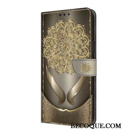 Kotelot Samsung Galaxy S25 Fe Puhelinkuoret Kultaisia Kukkia