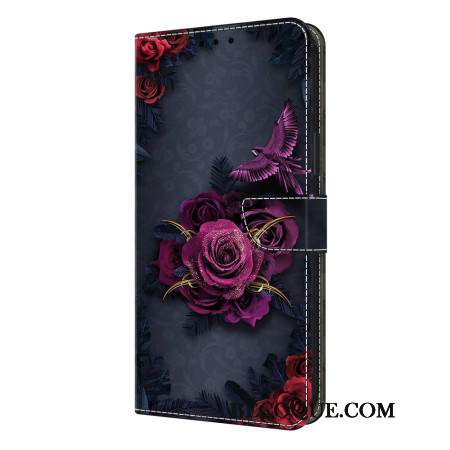 Kotelot Samsung Galaxy S26 Plus Puhelinkuoret Hohtavat Violetit Kukat