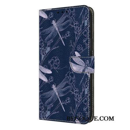 Kotelot Samsung Galaxy S26 Plus Puhelinkuoret Sudenkorentoja Sinisellä Pohjalla