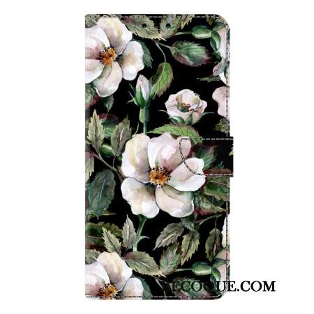 Kotelot Samsung Galaxy S26 Plus Puhelinkuoret Valkoinen Kukka-aihe