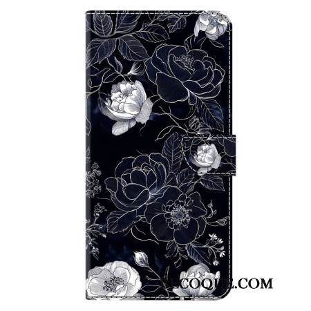 Kotelot Samsung Galaxy S26 Plus Vintage-kukkakuvio