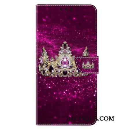 Kotelot Samsung Galaxy S26 Plus Violetti Timanttikruunu Suojakuori